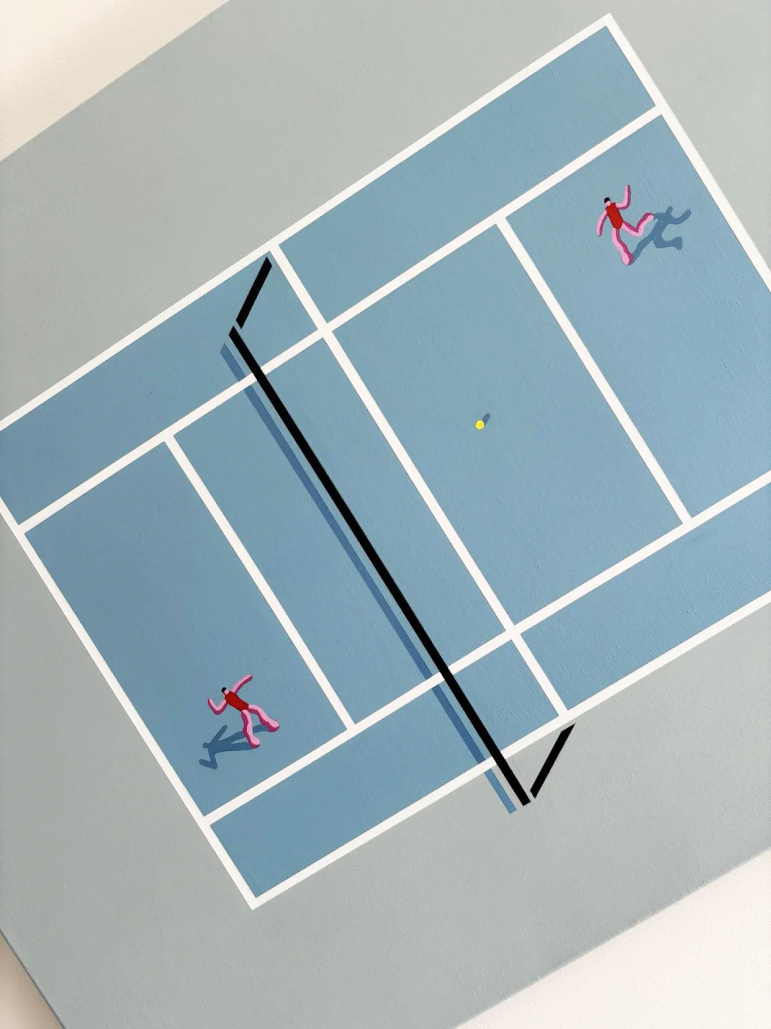 Fake Wimbledon Bluish Grey Edition – Evelina Paukštytė (4)