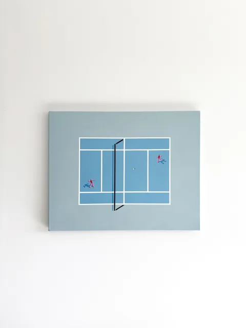 Fake Wimbledon Bluish Grey Edition – Evelina Paukštytė