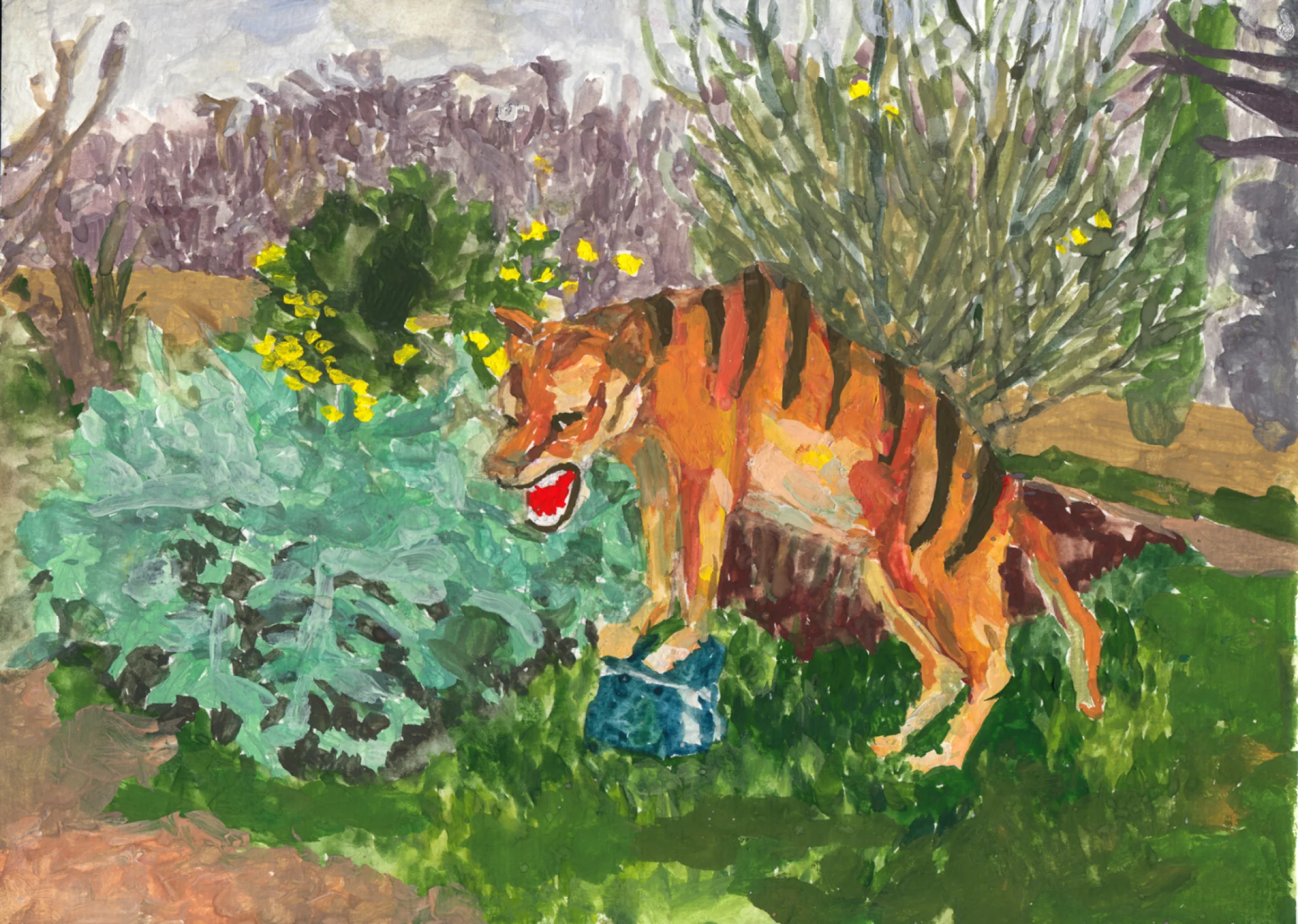 Tiger. From "Paris, You Are Wild" series – Dovilė Bagdonaitė (3)
