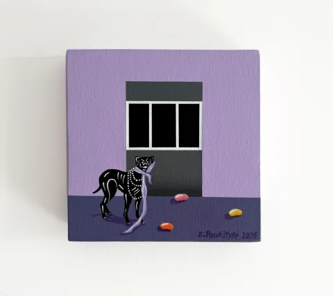 Sargybinis (Violetinis kaspinas) – Evelina Paukštytė