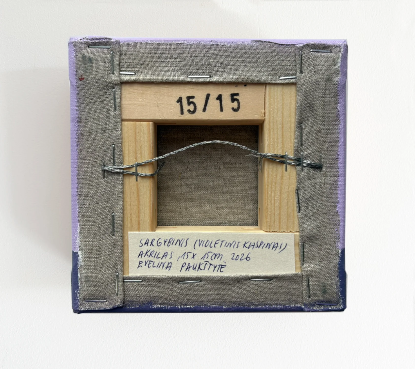 Sargybinis (Violetinis kaspinas) – Evelina Paukštytė (2)